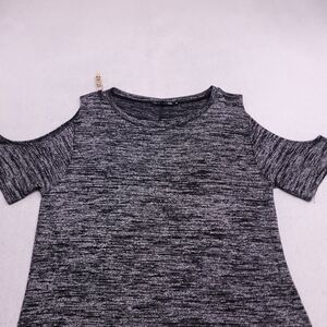 Rag & Bone Casual Short Sleeve Pullover T Shirt Womens Size Small S Black Gray